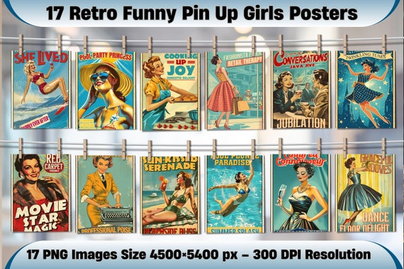 Vintage Retro Movie Pin Up Girl 29\