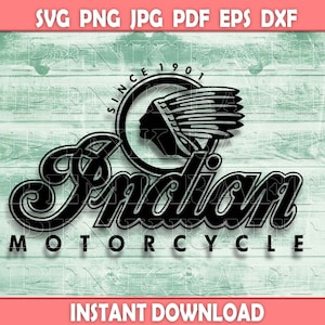 Indian Motorcycle Svg, Black, Grey, Red,  Motorbike Biker Vehicle Wheels Hog Clipart Digital Download SVG EPS PNG pdf dxf jpg Cut Files