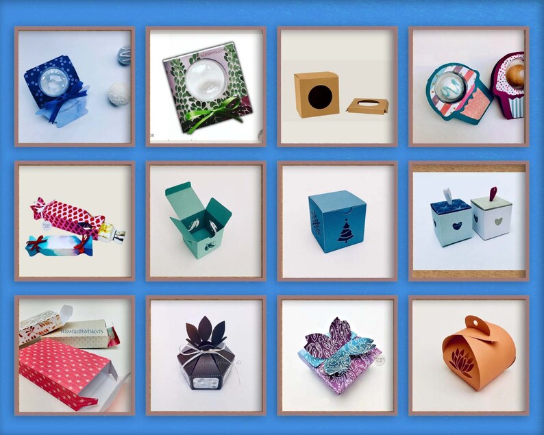 71 SVG Box Templates 3D Box, Cuttable Gift Box, Treat Box, Soap Box, 3D ...