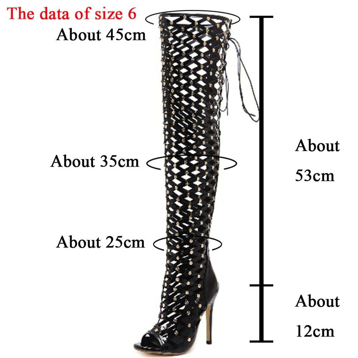 Women Spring Summer Over the Knee Boots 2022 New Thin High Etsy