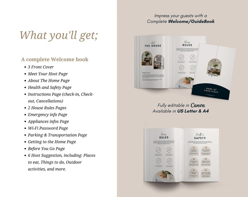 Airbnb Welcome Book Template Guest Book Canva Template Etsy airbnb-welcome-book-template-guest-book-canva-template-etsy