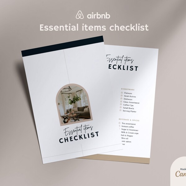 Airbnb Printable - Etsy Canada