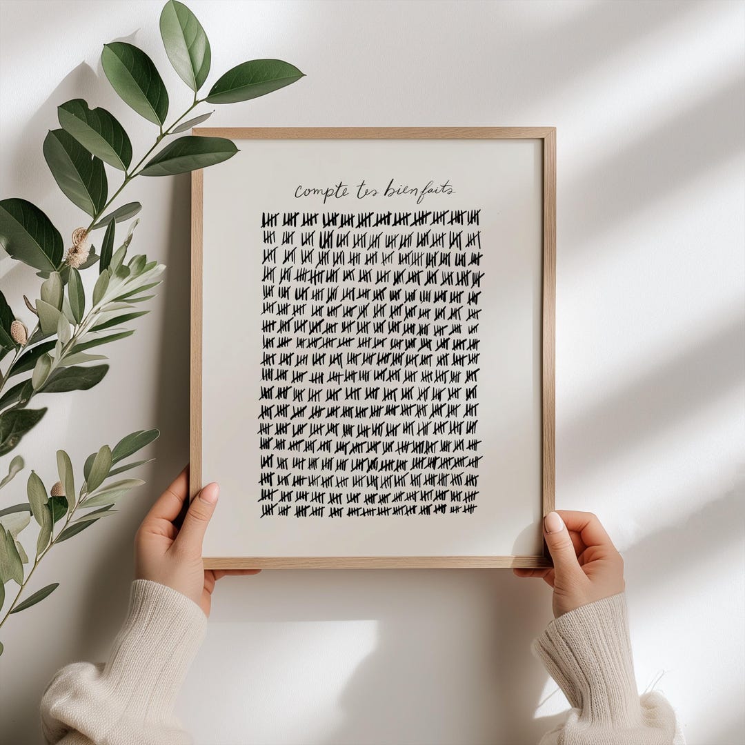 Count Your Blessings Print Christian Hymn Wall Art (digital Download