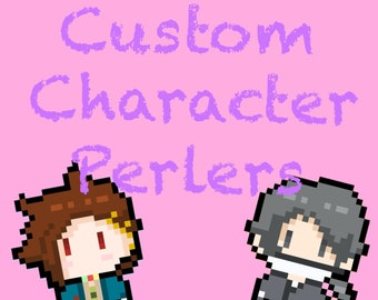 Custom Character Perlers 6inch