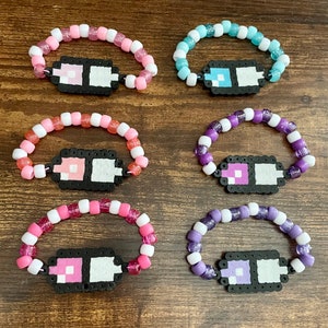Yami Kawaii Pastel Perler Kandi Bracelets