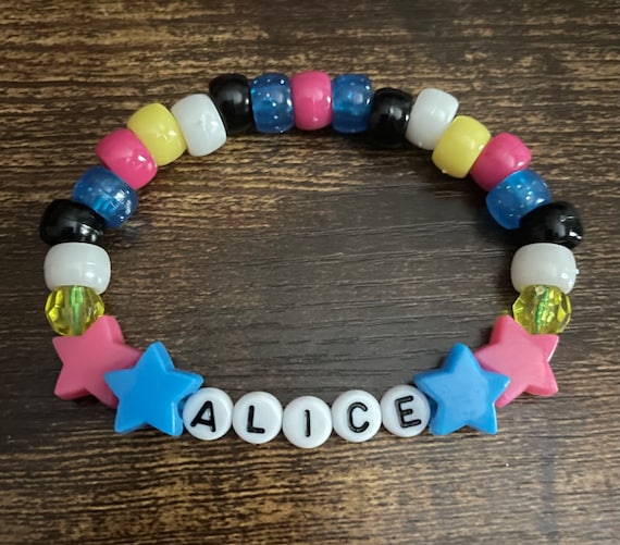 Your Turn to Die Alice Yabusame Kandi Bracelet Single - Etsy