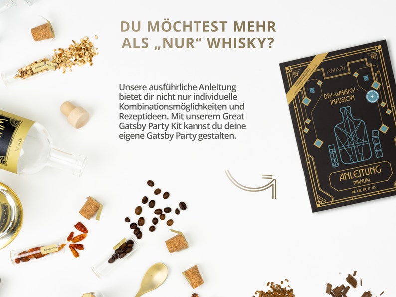 AMARI® DIY Whisky Set zum Selber machen Geschenkset inkl. Etsy.de