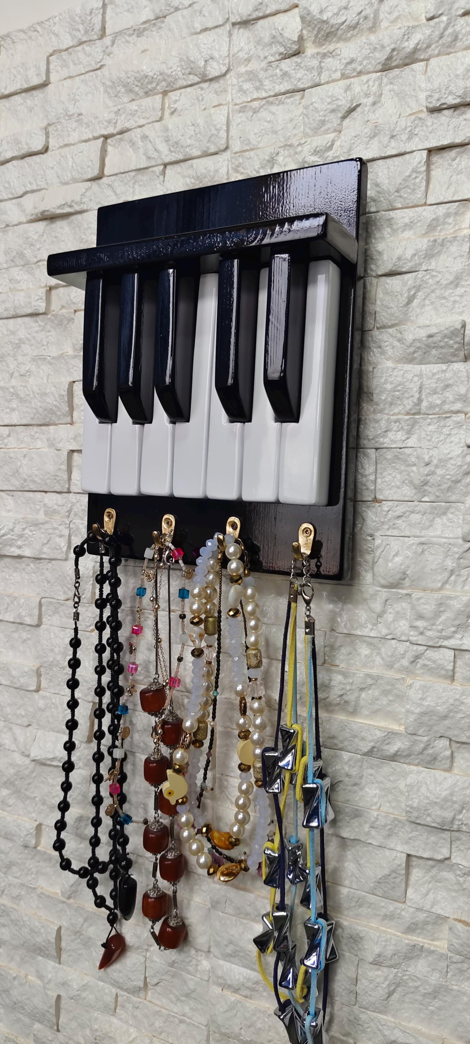 Wooden Decorative Organizer Piano Hanger - Etsy