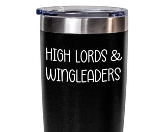 Hoge Heren en Wingleaders Bookish Tumbler, Fantasy Reader, Cadeau voor boekenliefhebbers, Bookworm Koffiemok, Booktok Cadeau voor haar, Boekenclub Mok