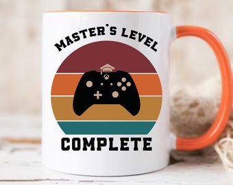 Masters Graduation Gift, Masters Level Complete Mug, Mba Mug, Graduate School Graduation Gifts, Masters Degree Gift, Mastered It Mug