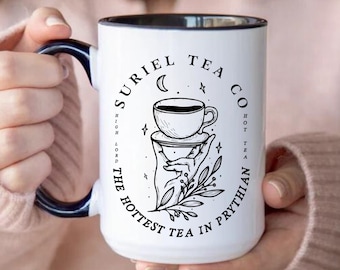 Suriel Book Lover Mug, Bookish Gift Booktok Smut Tumbler, Reading Gifts for Librarian Cup Book Lover Gift for Smut Reader