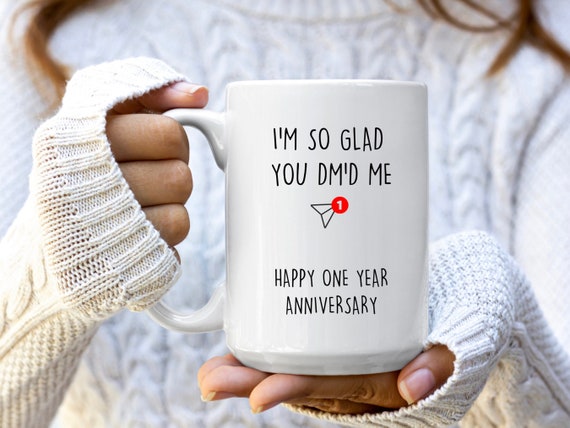 One year dating anniversary sale gifts for him