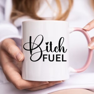 Bitch Fuel Best Friend Mug, Bestie Mug, Funny Birthday Gift for Coworker, Boss, Girlfriend Christmas Gift, Bitch Mug, Secret Santa Gift Idea