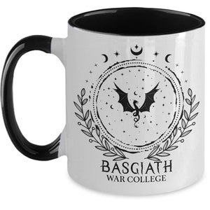 Fourth Wing Mug, Basgiath War College Mug, Fantasy Reader Bookish Gifts, Birthday Gift for Book Lovers Bookwom Bookish Mug Book Club Mugs image 5