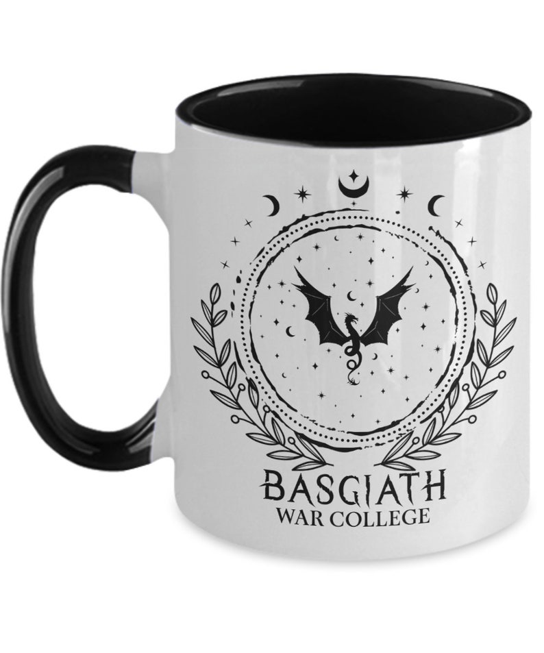 Fourth Wing Mug, Basgiath War College Mug, Fantasy Reader Bookish Gifts, Birthday Gift for Book Lovers Bookwom Bookish Mug Book Club Mugs image 5