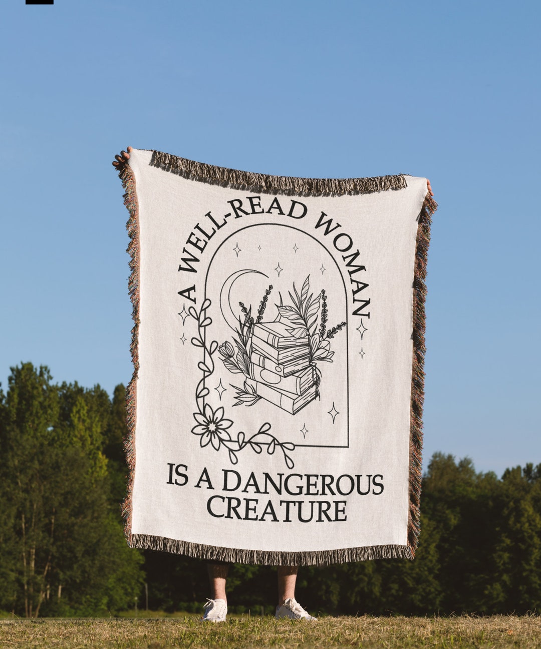 Book Blanket Hoodie For Women - Gift Idea for Book Lovers