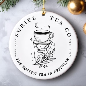Suriel  Book Lover Christmas Ornaments, Bookish Gift Booktok Smut Tumbler, Reading Gifts for Librarian Cup Book Lover Gift for Smut Reader