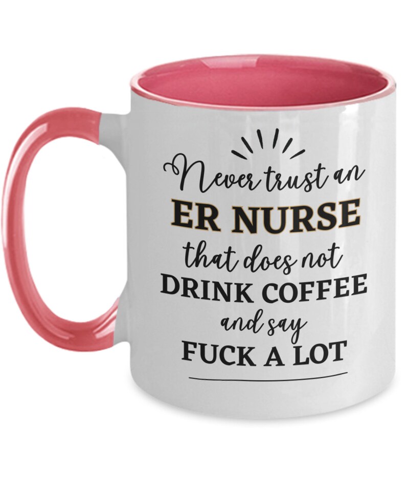 ER Nurse Tasse für ER Nurse Geschenk für Pflegekräfte, ER Nurse Appreciation Danke Geschenk für Notfall Krankenschwester Abschluss Weihnachtsgeburtstag Bild 5