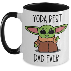 Best Dad Mug Dad Coffee Mug for Dad Birthday Gift from Daughter, Funny Dad Gifts for Him, Christmas Gift for Dad Cup from Son, New Dad Gifts