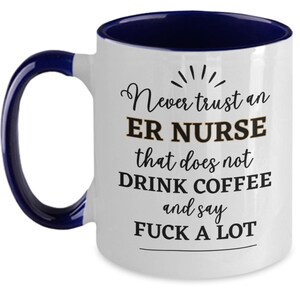 ER Nurse Tasse für ER Nurse Geschenk für Pflegekräfte, ER Nurse Appreciation Danke Geschenk für Notfall Krankenschwester Abschluss Weihnachtsgeburtstag Bild 6