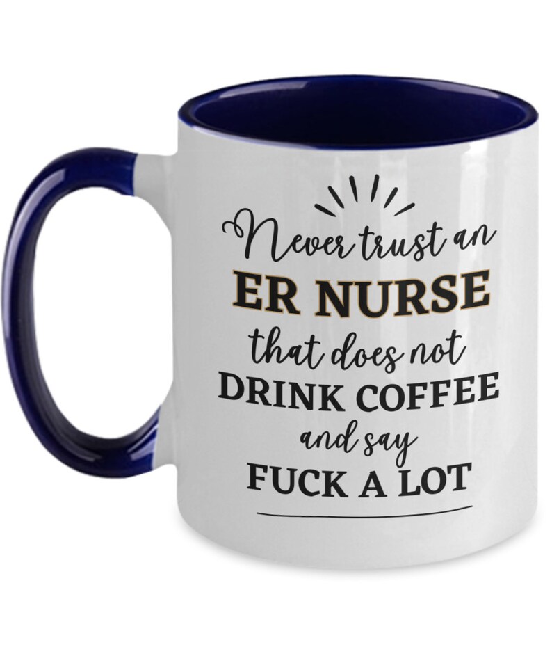 ER Nurse Tasse für ER Nurse Geschenk für Pflegekräfte, ER Nurse Appreciation Danke Geschenk für Notfall Krankenschwester Abschluss Weihnachtsgeburtstag Bild 6