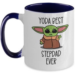 Regalo divertido para padrastro, taza para padrastro, regalos para padrastro, el mejor regalo para padrastro, día del padre, Navidad, cumpleaños, padrastro, regalos para padrastro