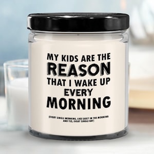 Funny Mothers Day Gift, New Mom Gift for Her, Mothers Day Candle, Mom Birthday Christmas Gift from Kids, Mama of Toddlers Candle