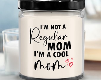 Cool Mom Candle for Mom Gift for Mom from Kids Funny Mom Candle Mothers Day Gift for New Mom Birthday Expecting Mama First Time Mother