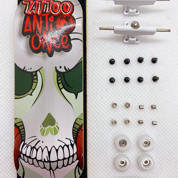 Anti Once 32mm Fingerboards Skull Complete