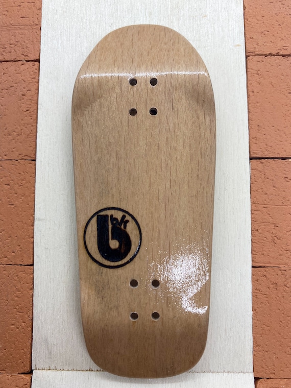 Malota X Bbk Fingerboard Deck Bowl Shape Raw Etsy