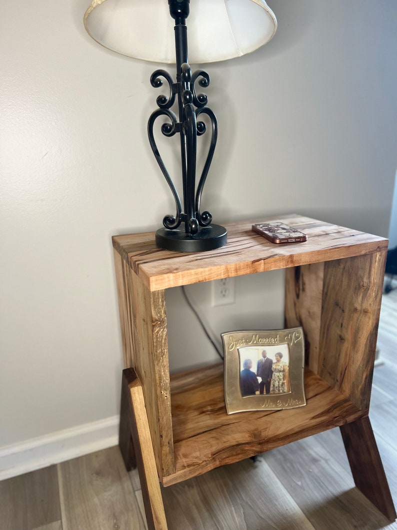 The Goines Night Stand / End Table Etsy