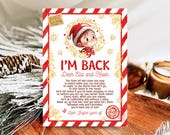 Editable Elf Arrival Letter, Christmas Elf Welcome Letter, Festive Season Celebration Letter, Printable Template, Elf Activities, CEC03