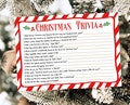 Christmas Trivia Game, Christmas Party Games, Festive Season Celebration Games, Printable Trivia Template