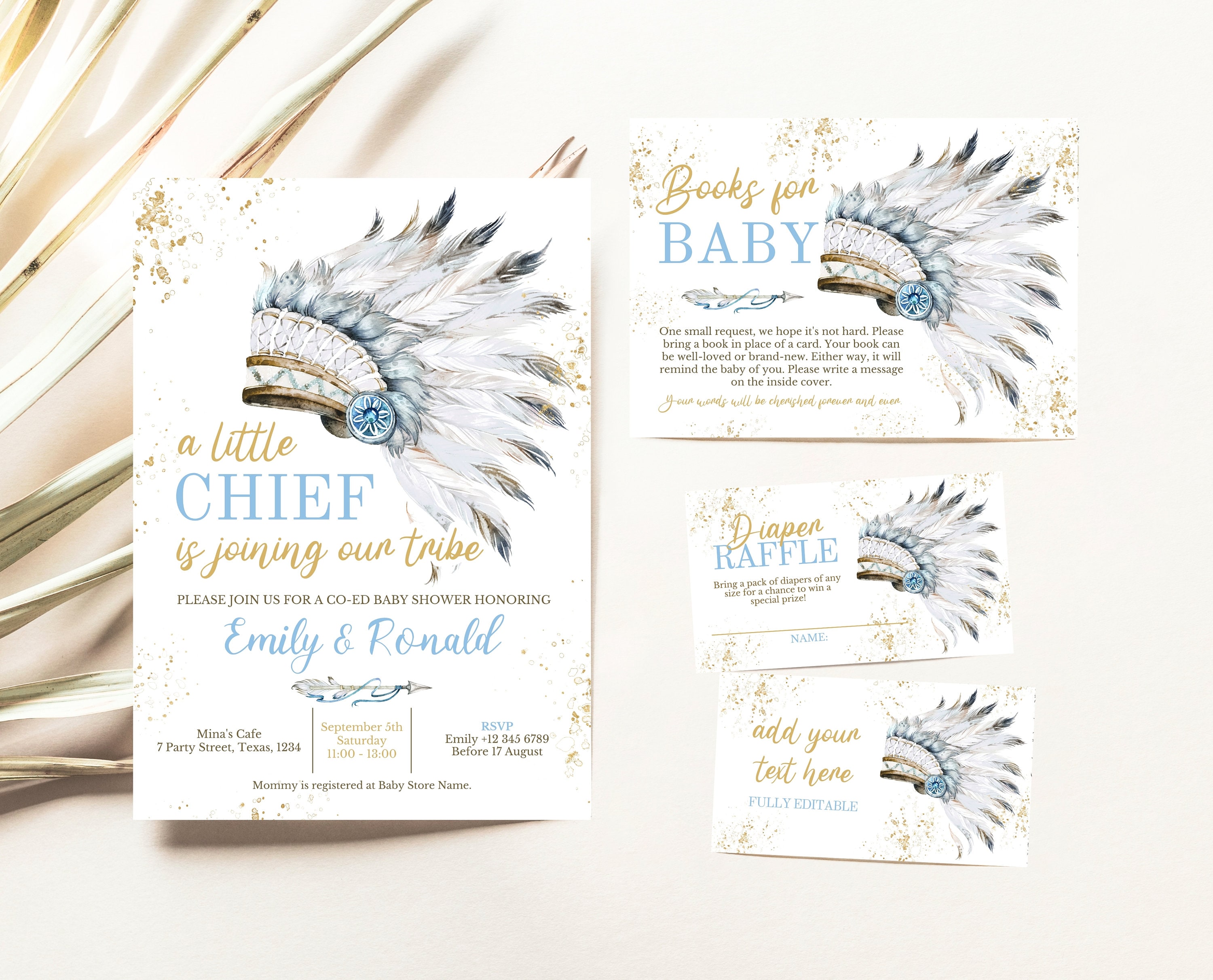 Tribal Baby Shower Decorations