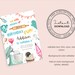 Editable Baking Birthday Party Invitation, Kids Cooking Birthday Girl ...