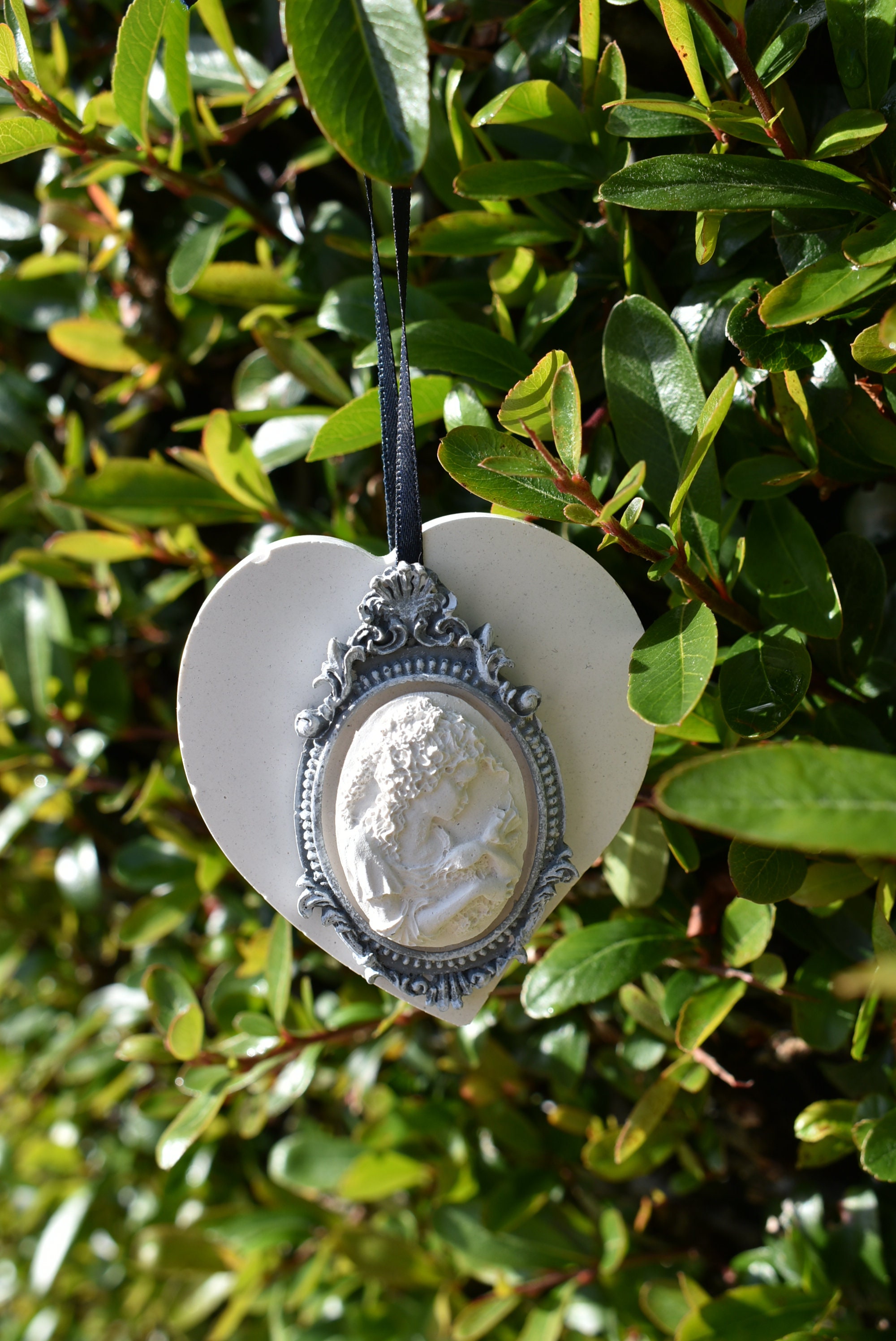 Décoration à Parfumer Cœur Médaillon Marquise