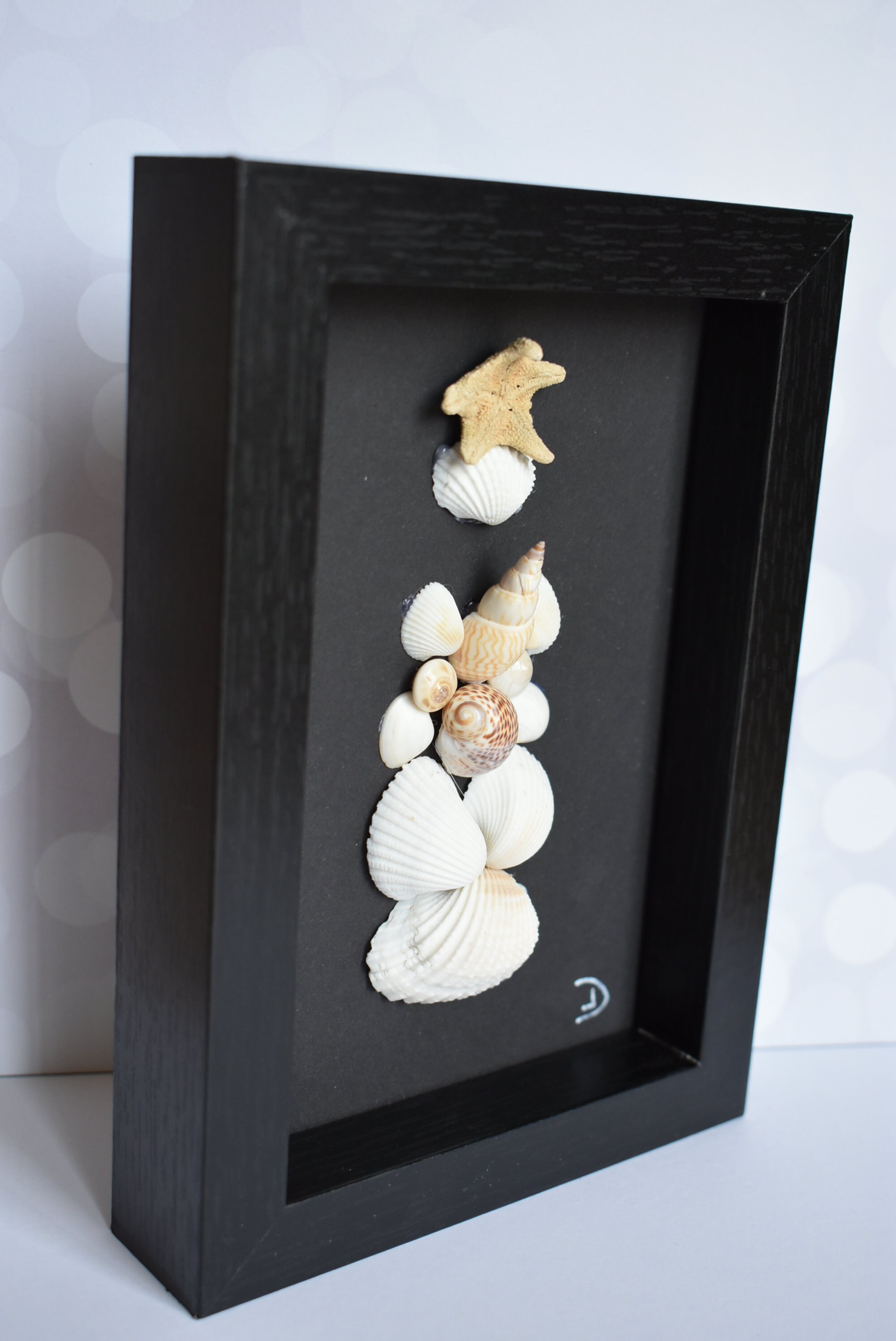 Art Cadre Galets de Plage