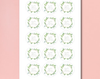 Autocollants stickers personnalisés Anniversaire EVJF Baptême Mariage Décoration