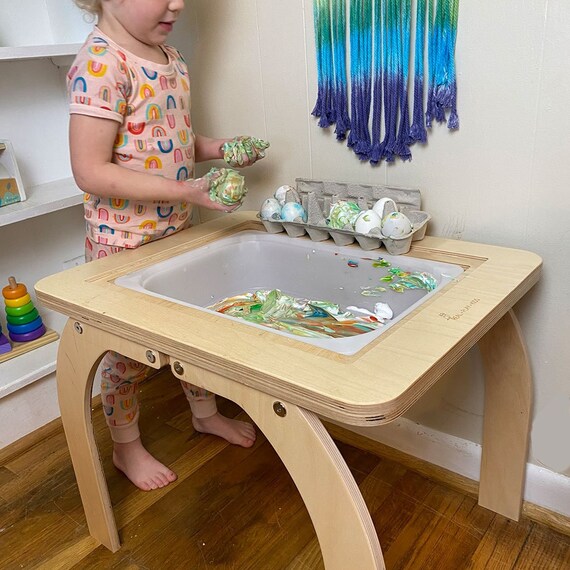 Sensory Table-solo Sensory Table Ikea Flisat Ikea Trofast - Etsy