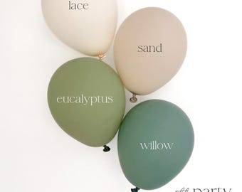 Green Balloon Arch Kit - Eucalyptus Balloon Arch Eucalyptus Balloon Garland Boho Green Balloon Garland - Jungle Baby Shower Safari Balloons