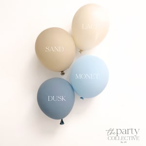 Rustic Blue Dusk Balloon Garland Kit Baby Shower Boy Birthday Party Decor Blue Balloon Arch Neutral Party Coastal Balloon Blue Gray Decor