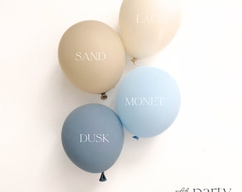 Rustic Blue Dusk Balloon Garland Kit Baby Shower Boy Birthday Party Decor Blue Balloon Arch Neutral Party Decoration Balloon Arch Blue Gray