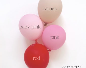 Guirnalda de globos de fresa Globo de San Valentín Arco de globos de fresa Baya Primer cumpleaños Baya Dulce cumpleaños Cumpleaños de fresa