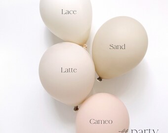 łuk balonowy, zestaw łuków balonowych na wieczór panieński, zestaw łuków balonowych na ślub w stylu boho, zestaw łuków balonowych neutralnych, girlanda z neutralnych balonów, balony urodzinowe