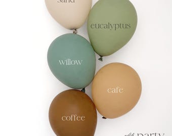 Safari Balloon Garland - Woodland Balloons - Jungle Balloon Arch - Dinosaur Birthday Balloons - Baby Shower Garland Woodland Balloons Party
