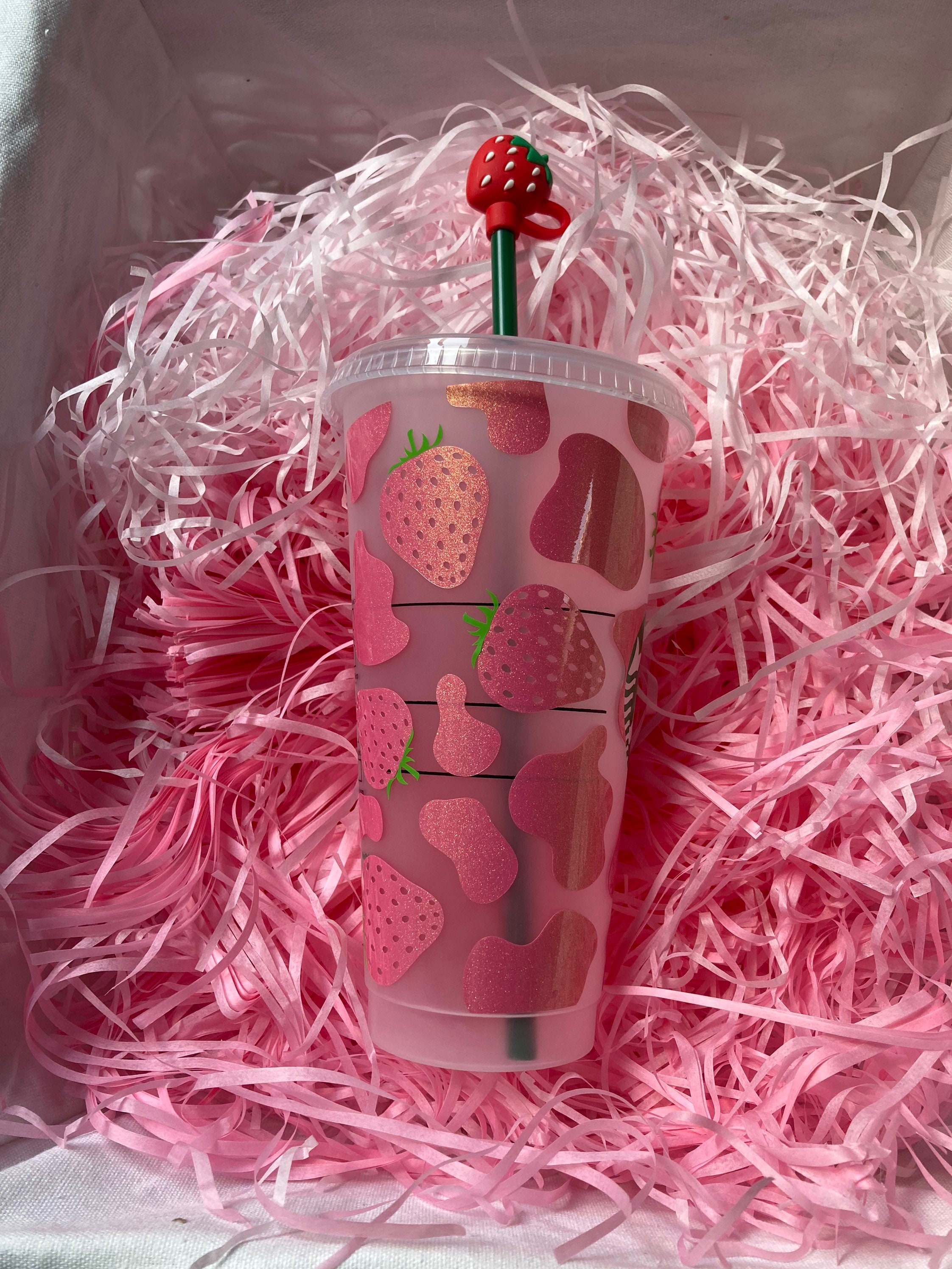 Custom Starbucks Cold Cup with Straw – B. Rose Boutique