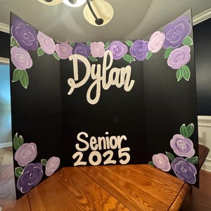 Photoboard personalizado com três dobras