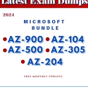 AZ-900 Az-104 Az-305 Az-500 Az-204 Domande d'esame in PDF, VCE - ottobre 2024! Aggiornamenti gratuiti! Domande e risposte d'esame! Esami Microsoft Azure!