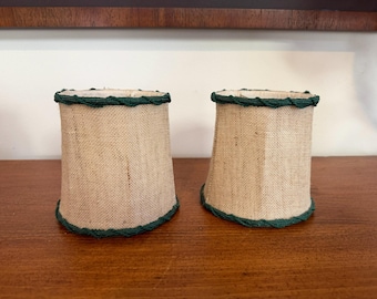 Vintage French Lampshades a Pair