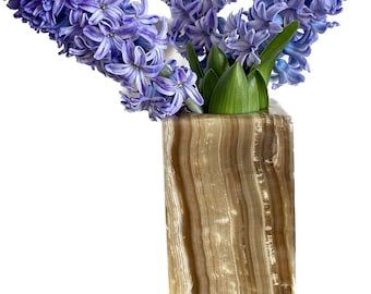 Vase in Onyx vintage.